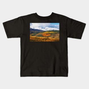 Fall colors in San Juan Mountains Kids T-Shirt